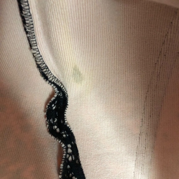 Betsy & Adam Lace Bodycon V Neck Dress Size 2 - Picture 9 of 14